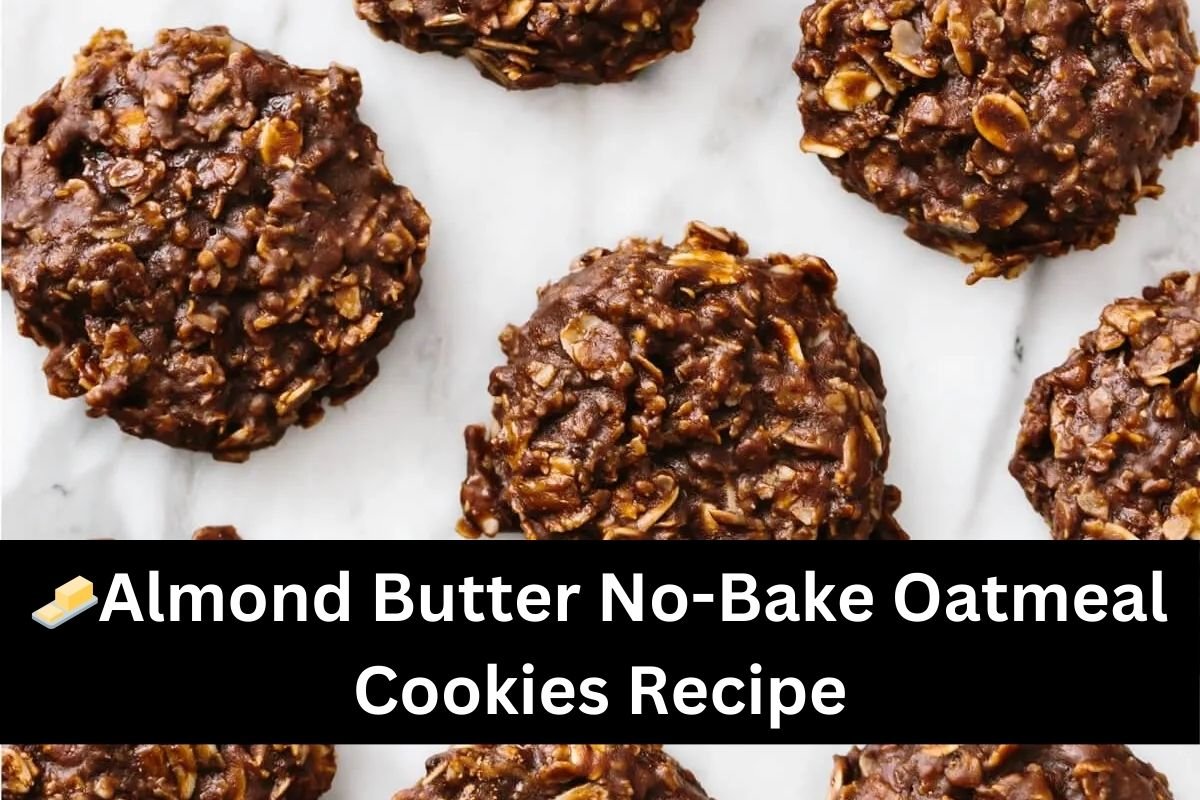 🧈Almond Butter No-Bake Oatmeal Cookies Recipe - Nomi Sushi
