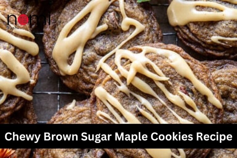 Chewy Brown Sugar Maple Cookies Recipe