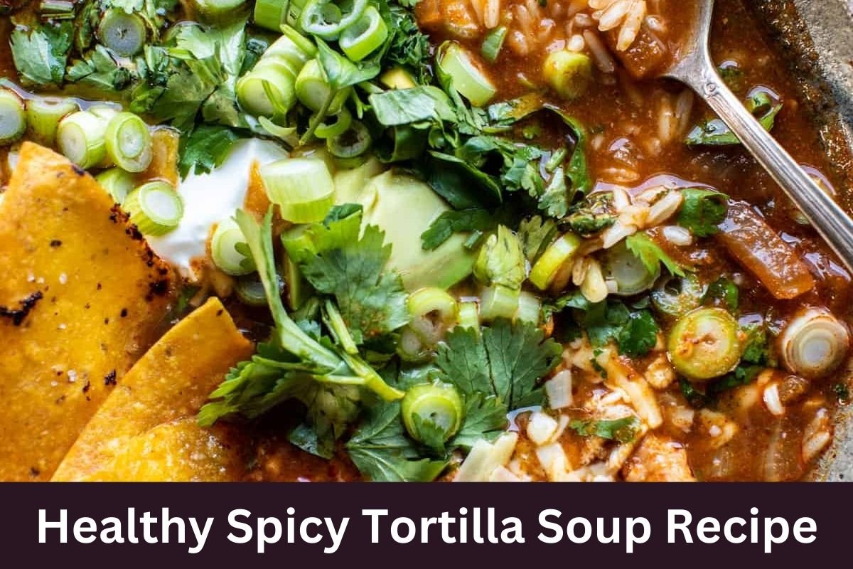 Healthy Spicy Tortilla Soup Recipe