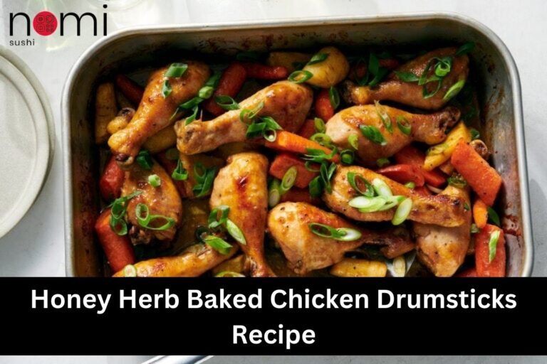 Honey Herb Baked Chicken Drumsticks Recipe